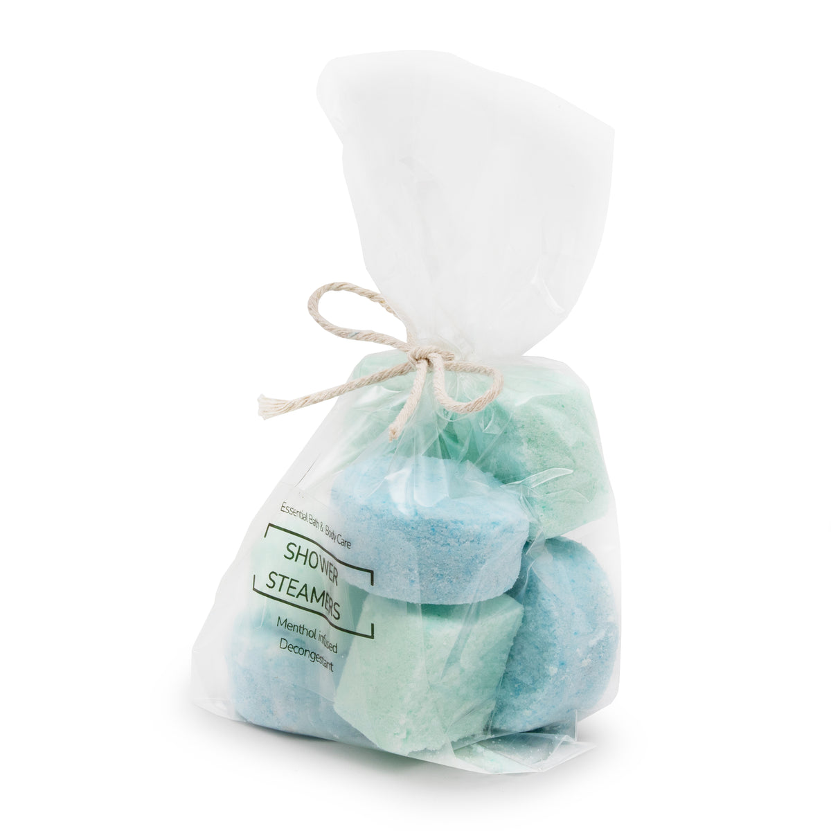 Menthol Shower Steamers – Sinus Relief & Energy Boost